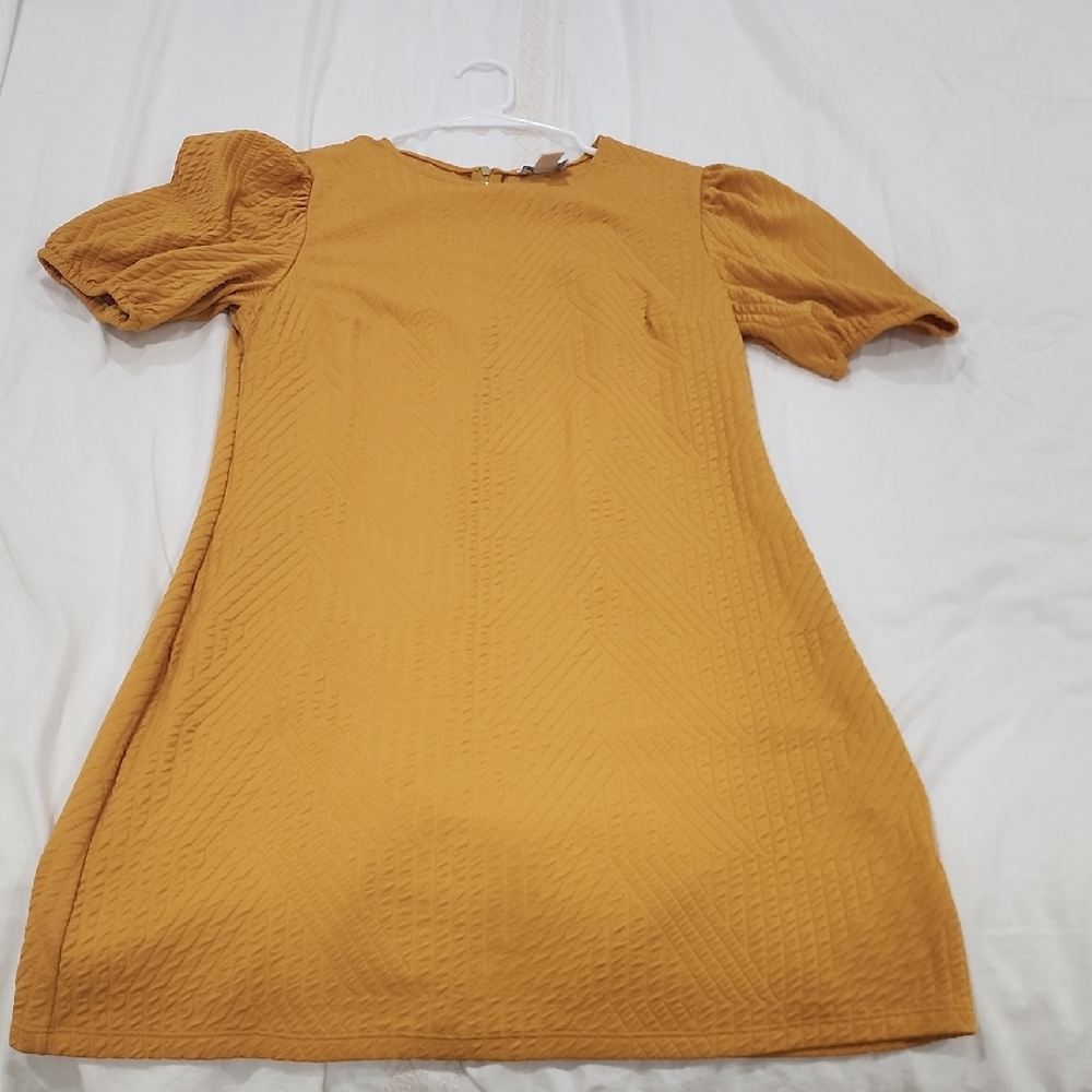 Mustard Dress Size M
